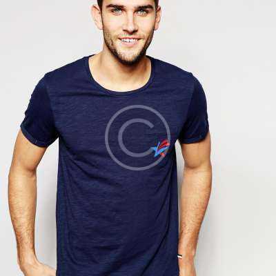 Blue Logo T-Shirt