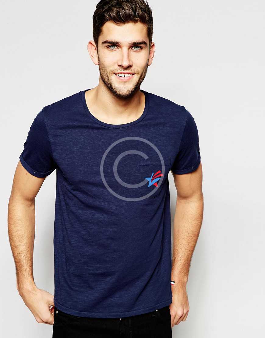 Blue Logo T-Shirt